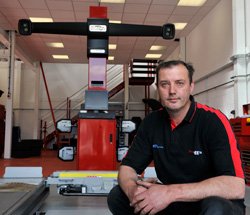 Tony Bones and Jason Saunders welcome you to Blackboots and Wheels in Motion Tyre and Alignment Centre